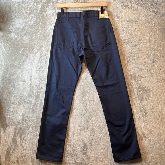 Patagonia Mens Performance Twill Straight Jeans Navy Blue Organic Cotton 28 X 32 - Picture 3 of 7